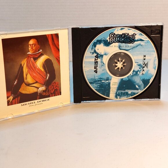 God Shuffled His Feet by Crash Test Dummies (CD, 1993) tested and works - Picture 2 of 2